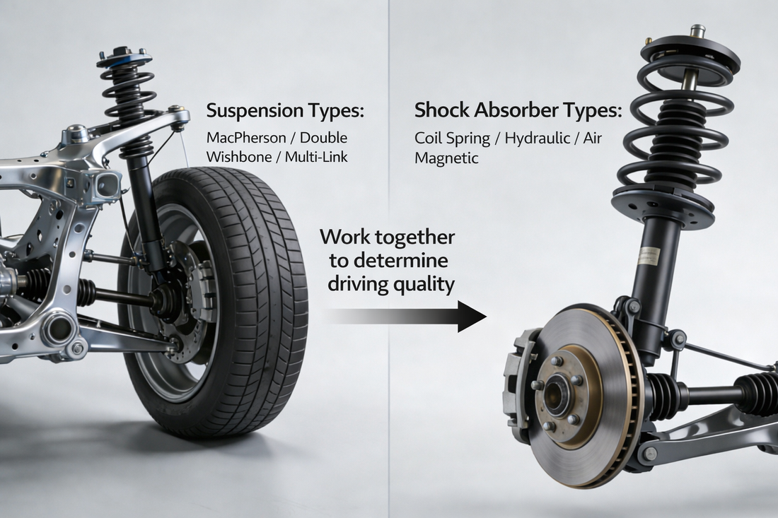What are the differences between various car suspension systems?