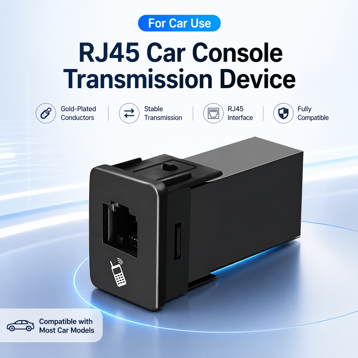 Nissan RJ45 RJ11 Socket | OEM Dashboard Network & Telephone Port Module
