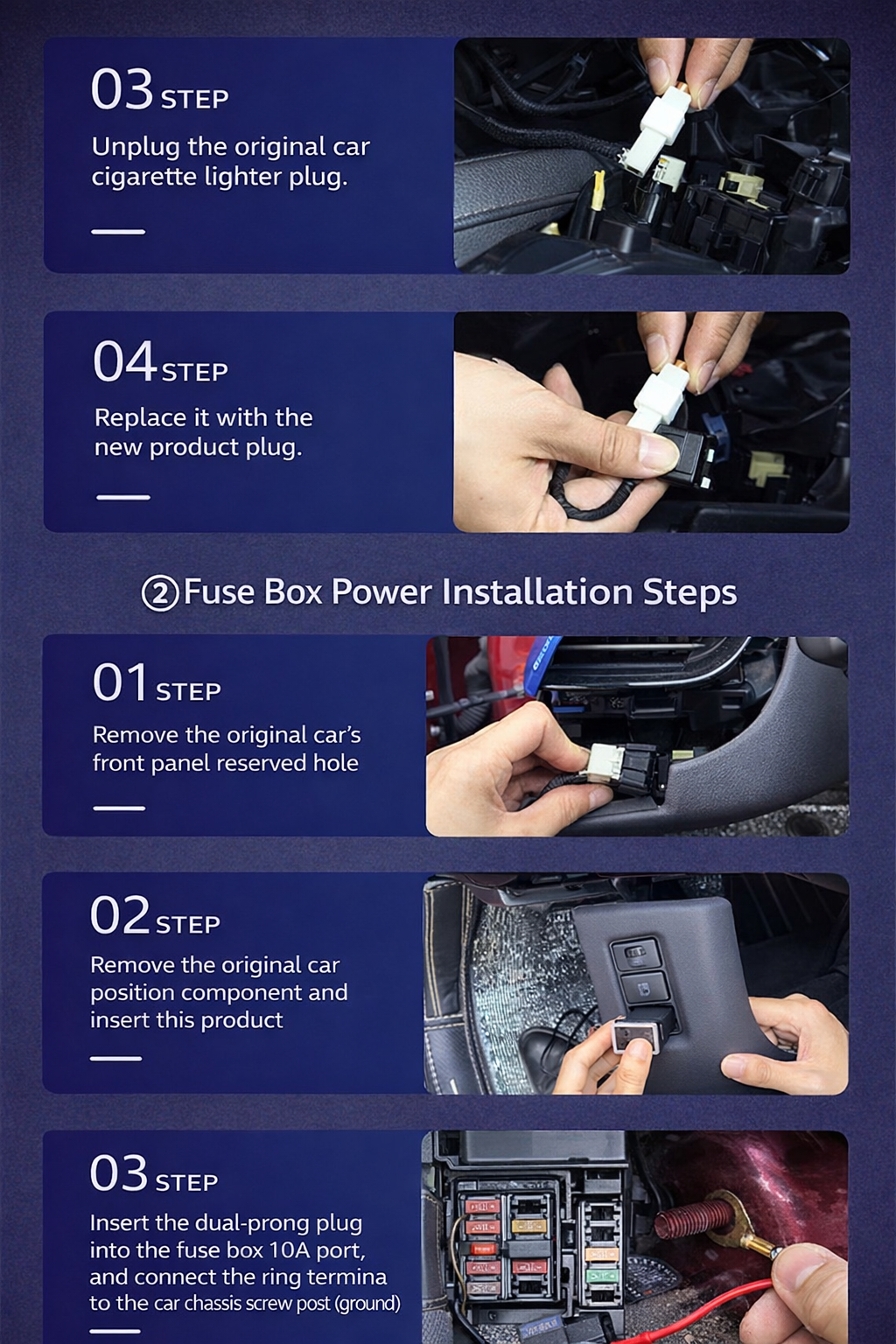 130W Toyota Custom Fit Car Charger | 100W Type-C + 30W USB Fast Charging