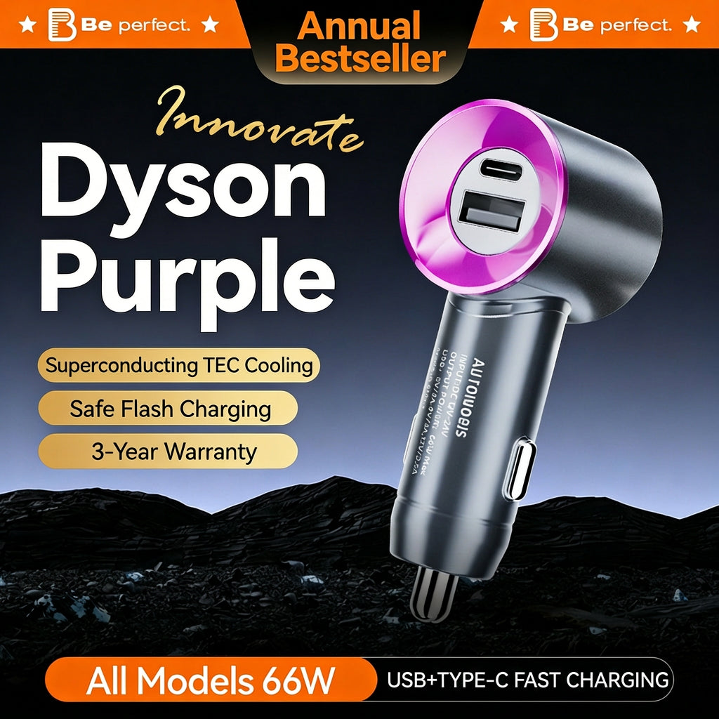 Type-C + USB car charger– Compact Fast Charging for Phones & Devices