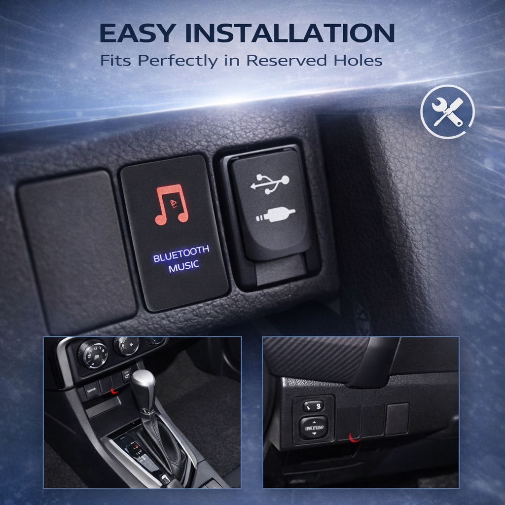 Hot-selling new product - Toyota in-car Bluetooth receiver, compatible with Toyota MP3 music player.