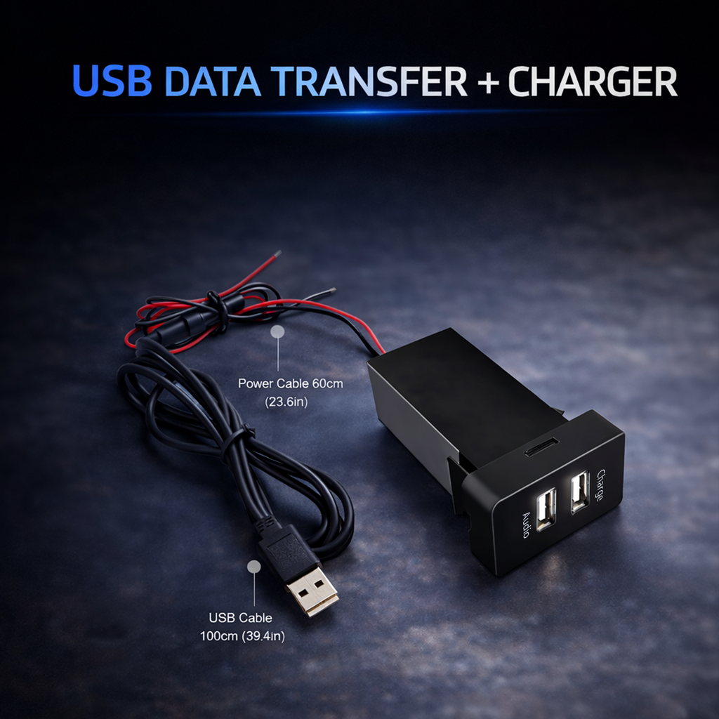 Toyota Corolla Special Vehicle Car Charger HDMI Audio | Multiple functional interfaces are available for selection.