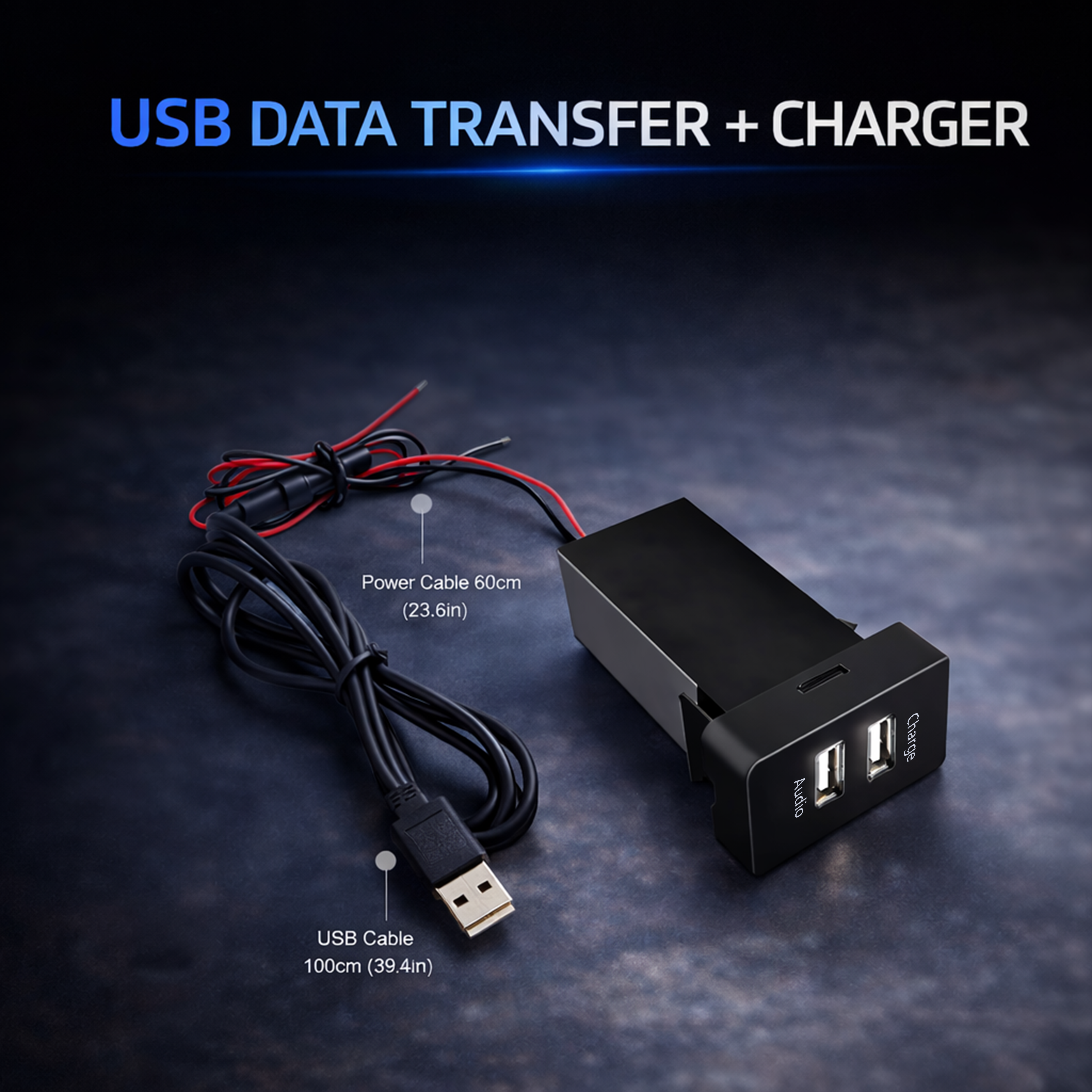Toyota Corolla Special Vehicle Car Charger HDMI Audio | Multiple functional interfaces are available for selection.