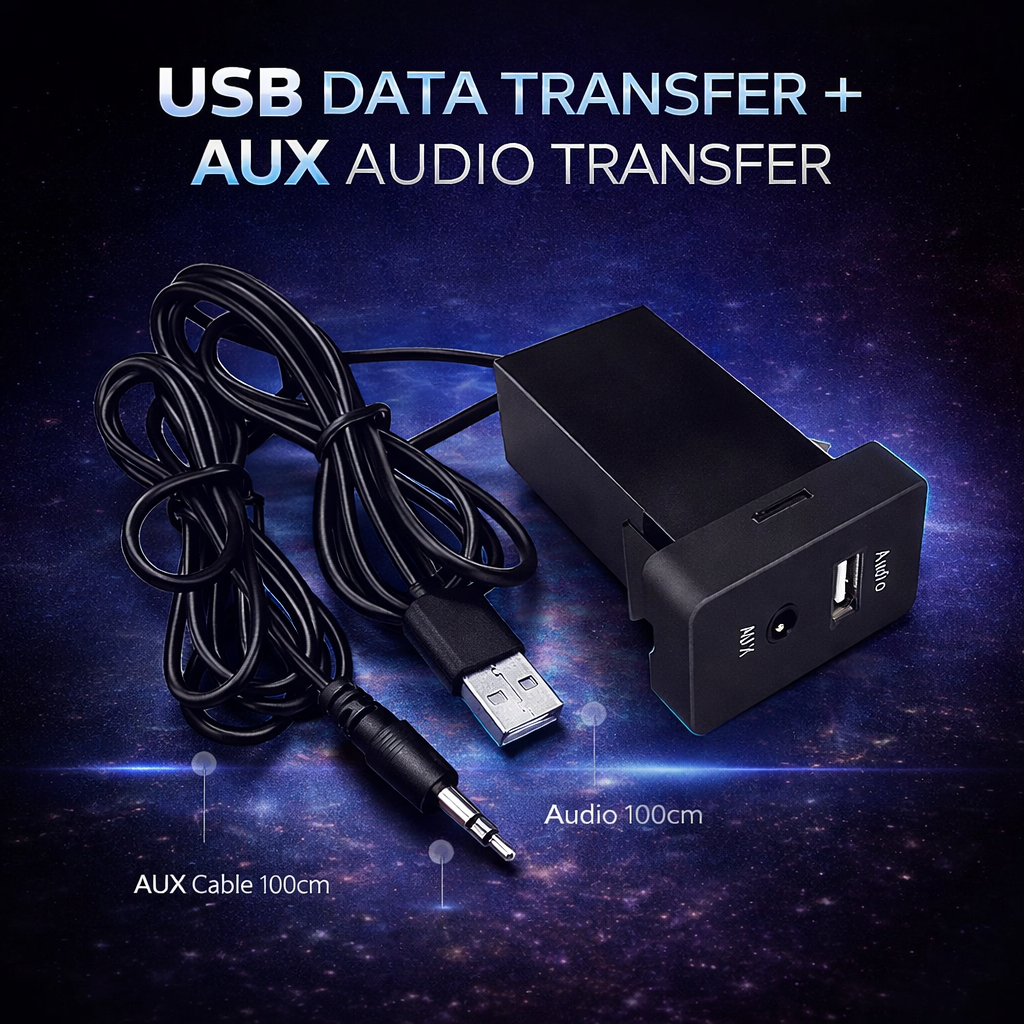 Toyota Corolla Special Vehicle Car Charger HDMI Audio | Multiple functional interfaces are available for selection.