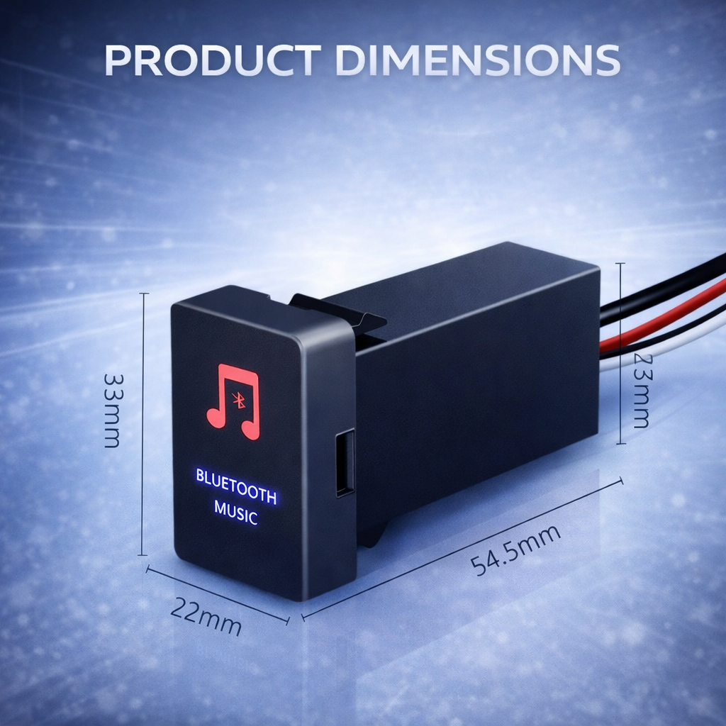 Hot-selling new product - Toyota in-car Bluetooth receiver, compatible with Toyota MP3 music player.