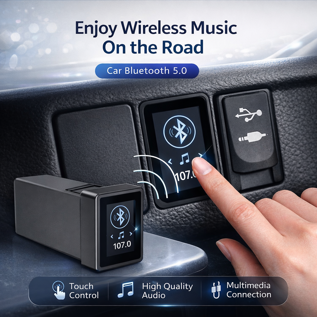 A Bluetooth music receiver / MP3 player specially designed for Toyota automobiles
