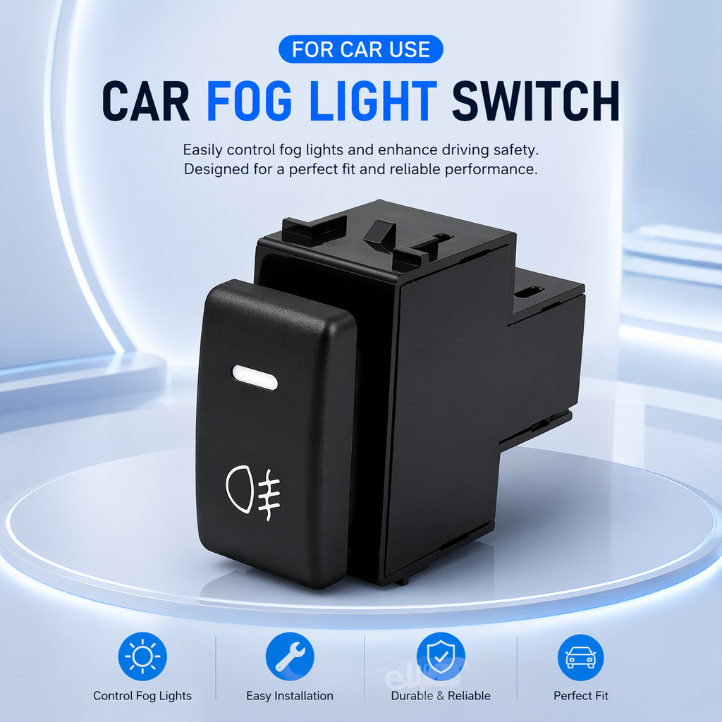 Applicable to the switches used for Nissan car modifications, such as fog lights, daytime running lights, parking recorders, radar, and tailgate.