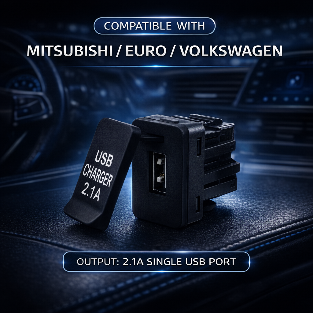 Mitsubishi Outlander-specific - USB in-car charger