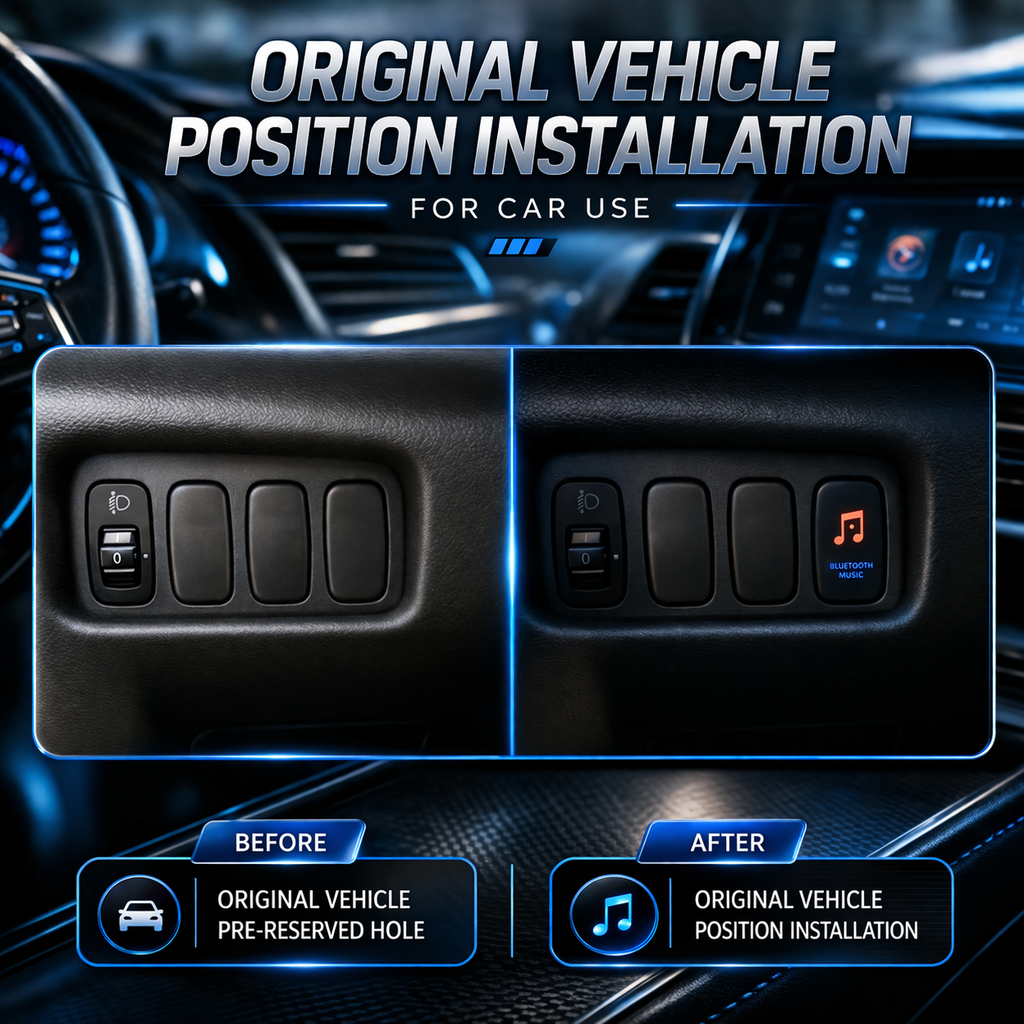 A Bluetooth music receiver / MP3 player specially designed for Mitsubishi automobiles