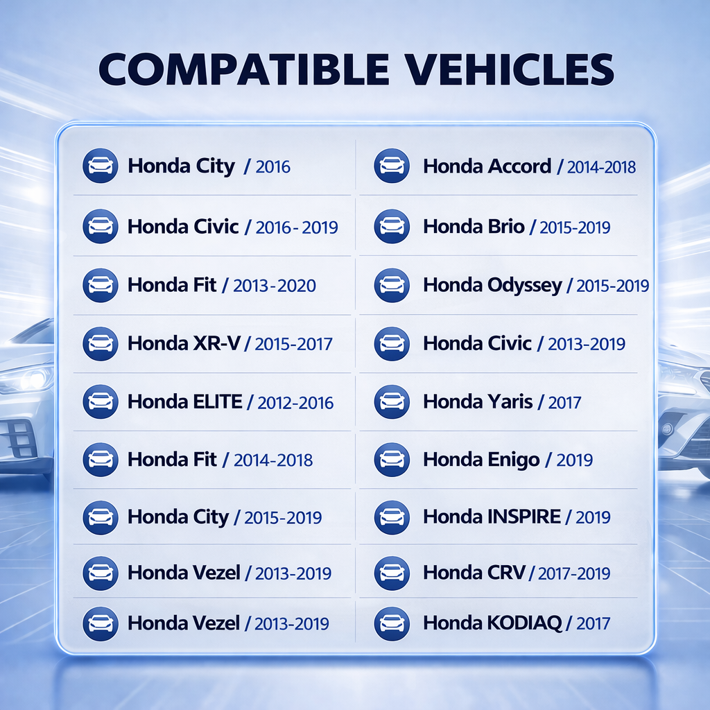 Honda PD USB Car Charger | OEM Dashboard Fast Charging Module (Type-C + USB-A)