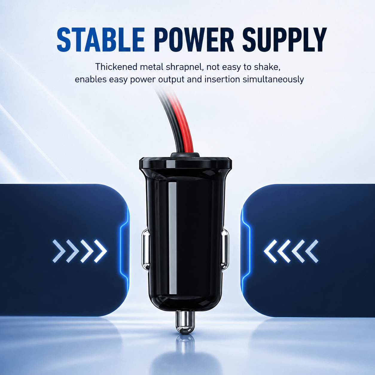 Car Cigarette Lighter Plug | 12V Power Adapter for Automotive Electrical Devices