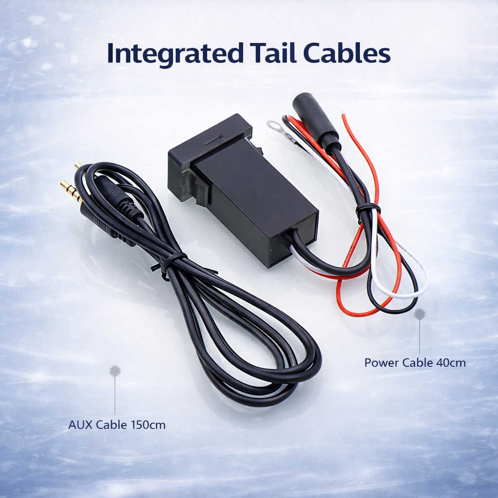 A Bluetooth music receiver / MP3 player specially designed for Toyota automobiles