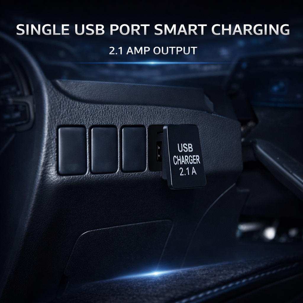 Mitsubishi Outlander-specific - USB in-car charger