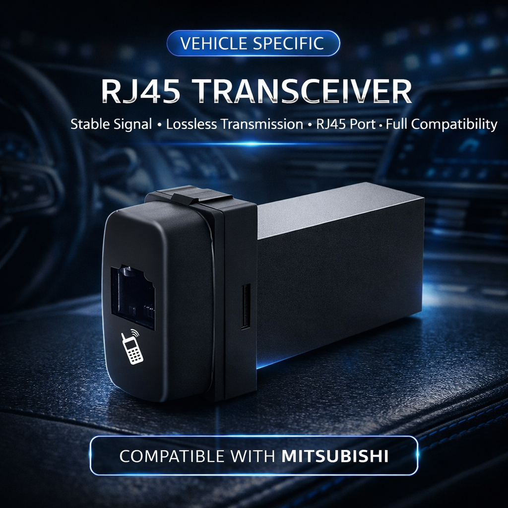 Suitable for Mitsubishi vehicle radio microphone intercom adapter socket