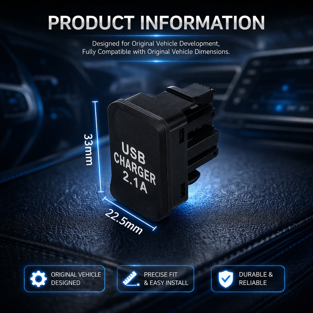 Mitsubishi Outlander-specific - USB in-car charger