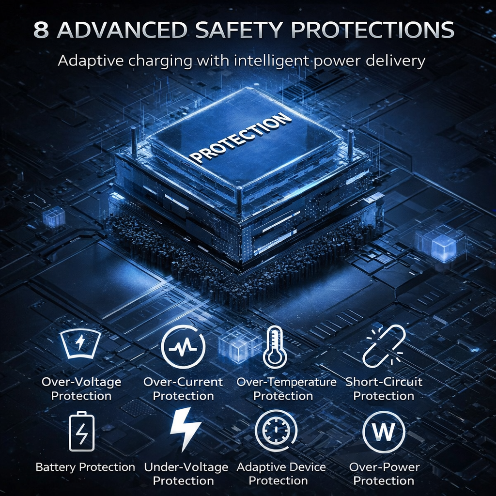 Compatible with multiple Mitsubishi car models| 18W Type-C + 20W USB Fast Charging+Voltage display of the car battery