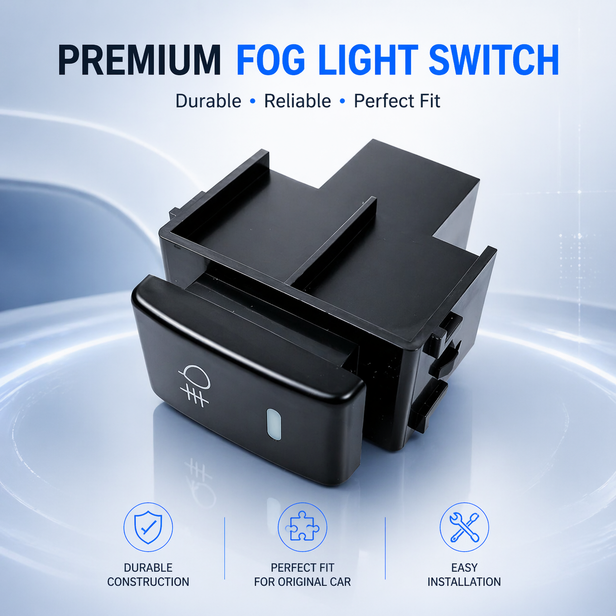 Applicable to the switches used for Nissan car modifications, such as fog lights, daytime running lights, parking recorders, radar, and tailgate.
