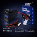 Applicable to multiple models of Honda vehicles, equipped with USB and Type-C charging interfaces and voltage display function