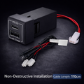 60W Toyota Custom Fit Car Charger | 30W Type-C + 30W USB Fast Charging