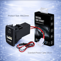 Honda PD USB Car Charger | OEM Dashboard Fast Charging Module (Type-C + USB-A)
